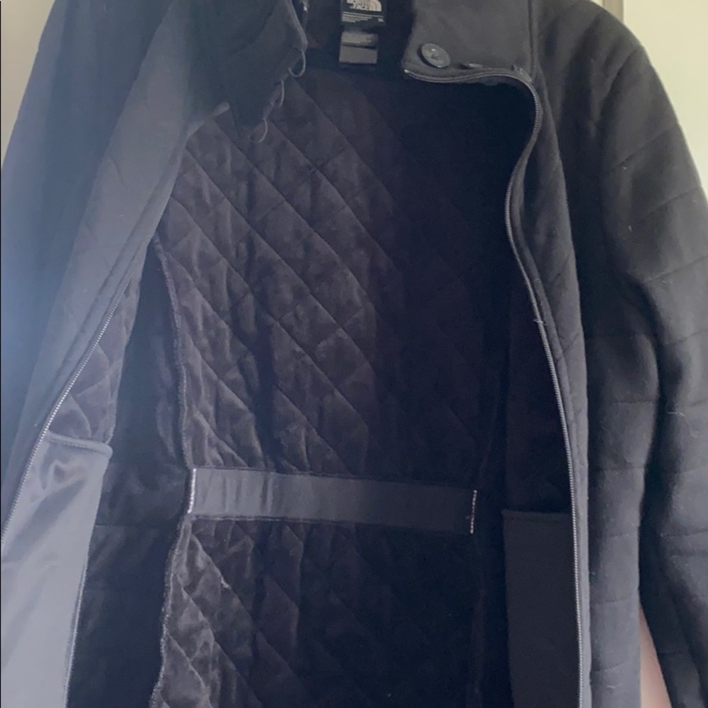The North Face Black Dress Coat - Picture 6 of 7
